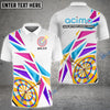 BlueJose Pink Purple Darts Board Personalized Shirt For Bruce Bromley