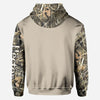 BlueJose Buck Around And Find Out, Personalized Hunting All Over Shirt, Personalized 3D Hoodie For Hunting Lover