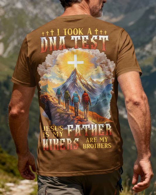 BlueJose I Took A Dna Test Jesus Is My Father Hikers Are My Brothers Personalized Hiking 3D Shirt
