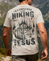 BlueJose I'm A Simple Man I Like Hiking And I Believe In Jesus Personalized Hiking 3D Shirt