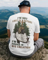 BlueJose I'm Not Lost In Nature Personalized Hiking 3D Shirt - White