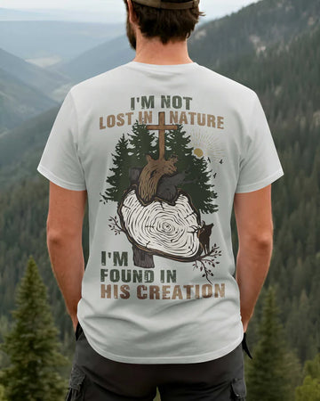 BlueJose I'm Not Lost In Nature Personalized Hiking 3D Shirt - Grey