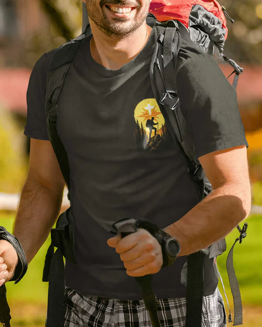 BlueJose Out Of Breath But Full Of Faith Personalized Hiking 3D Shirt