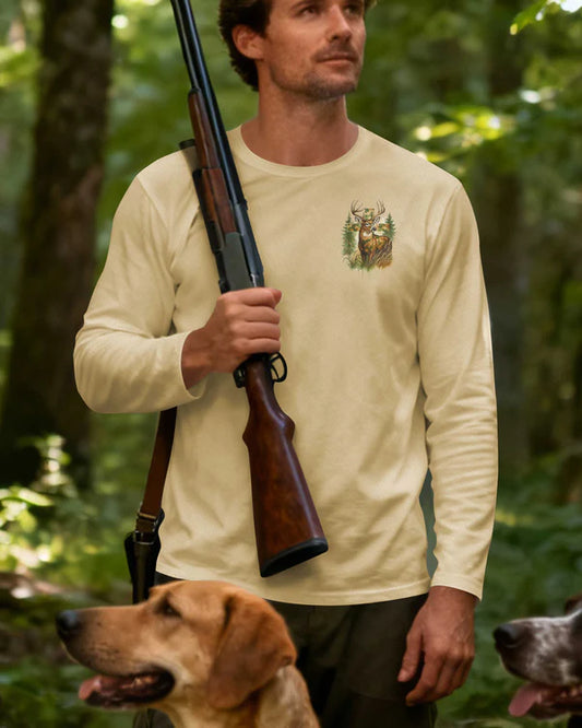 BlueJose Camo On The Outside Jesus On The Inside Shirt, Personalized Hunting 3D Shirt