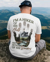 BlueJose I'm A Hiker Of His Hills Personalized Hiking Shirt - White