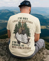 BlueJose I'm Not Lost In Nature Personalized Hiking 3D Shirt - Sand
