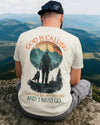 BlueJose God Is Calling Personalized Hiking 3D Shirt