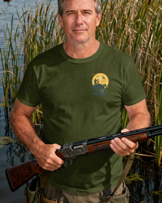 BlueJose I Asked God For A Hunting Buddy He Sent My Son Shirt, Personalized Hunting 3D Shirt