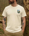 BlueJose On Every Mountain Path Personalized Hiking 3D Shirt - Beige