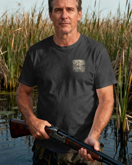 BlueJose Follow The Word Not The Herd Shirt, Personalized Hunting 3D Shirt