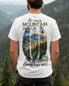 BlueJose On Every Mountain Path Personalized Hiking 3D Shirt - White