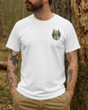 BlueJose The Woods Calm My Mind Personalized Hiking 3D Shirt - White