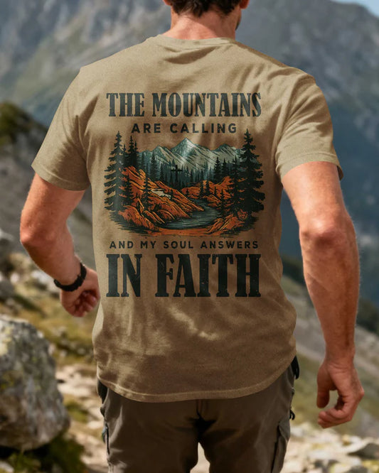 BlueJose The Mountains Are Calling Personalized Hiking 3D Shirt