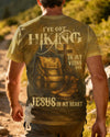 BlueJose I've Got Hiking In My Veins And Jesus In My Heart Personalized Hiking 3D Shirt