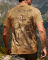 BlueJose The Mountains Remind Me How Small I Am Personalized Hiking 3D Shirt