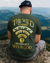 BlueJose The Wild Is Where I Reconnect With God Personalized Hiking 3D Shirt - Green