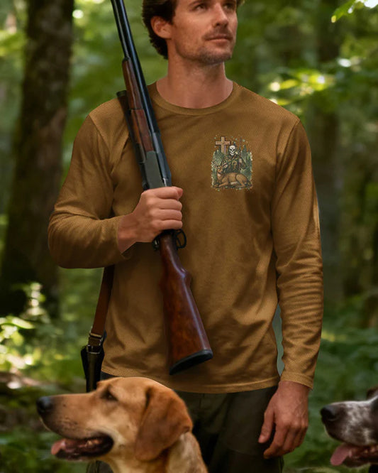 BlueJose Camo For The Body Cross For The Soul Shirt, Personalized Hunting 3D Shirt