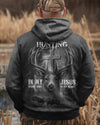 BlueJose I've Got Hunting In My Veins And Jesus In My Heart Black Shirt, Personalized Hunting 3D Shirt