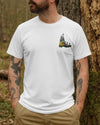 BlueJose My Soul Meets God Personalized Hiking Shirt - White