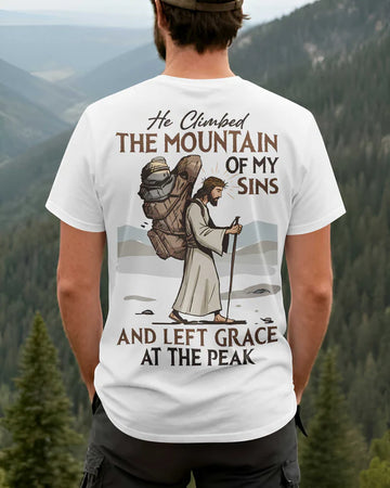 BlueJose He Climbed The Mountain Personalized Hiking 3D Shirt