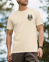 BlueJose The Woods Calm My Mind Personalized Hiking 3D Shirt - Beige
