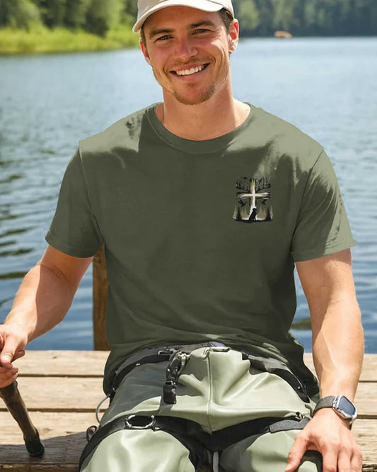 BlueJose Jesus Said Go Hunting Shirt, Personalized Hunting 3D Shirt