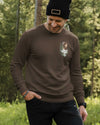 BlueJose Some Hike To See The World Personalized Hiking Shirt - Brown
