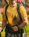 BlueJose Even In The Wilderness He Leads Me Personalized Hiking 3D Shirt