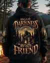 HELLO DARKNESS MY OLD FRIEND BIGFOOT ALL OVER PRINT - TLNO1510251