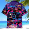 Bluejose Hot Rod Retro Party Hawaiian Shirt