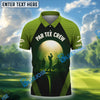 BlueJose Par Tee Crew Funny Golf Shirts, Custom Name & Team Name 3D Shirts