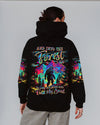 AND INTO THE FOREST I GO BIGFOOT COLORFUL ALL OVER PRINT  - TLNT2203251