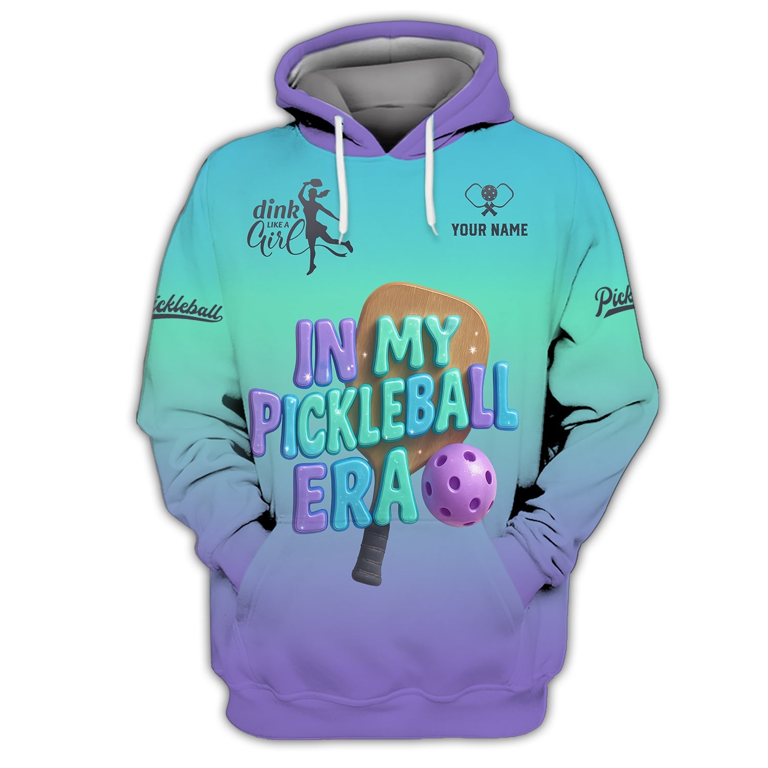 Personalized Name In My Pickleball Era Shirt, Funny Pickleball Shirt, Gift For Pickleball Lovers