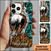 BlueJose Hunting Whitetail Buck Camo Personalized 3D Phone Case (8 colors)