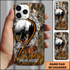 BlueJose Hunting Whitetail Buck Camo Personalized 3D Phone Case (8 colors)