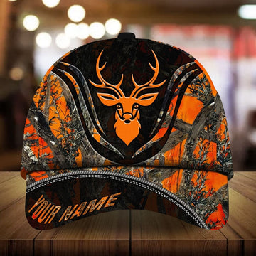 BlueJose Country Deer Hunting Multicolor Pattern Personalized Cap