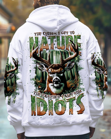THE CLOSER I GET TO NATURE HUNTING ALL OVER PRINT - TLNO0110243