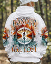 NOT ALL WHO WANDER ARE LOST BIGFOOT COMPASS ALL OVER PRINT  - TLNO2012243