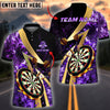 BlueJose Darts Smoke Flame Personalized Name, Team Name Shirt (6 Colors)