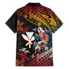 BlueJose Koi Fish With Kanaka Maoli Hawaiian Shirt