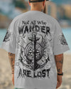 NOT ALL WHO WANDER ARE LOST ANCHOR COMPASS ALL OVER PRINT - TLTW1402252