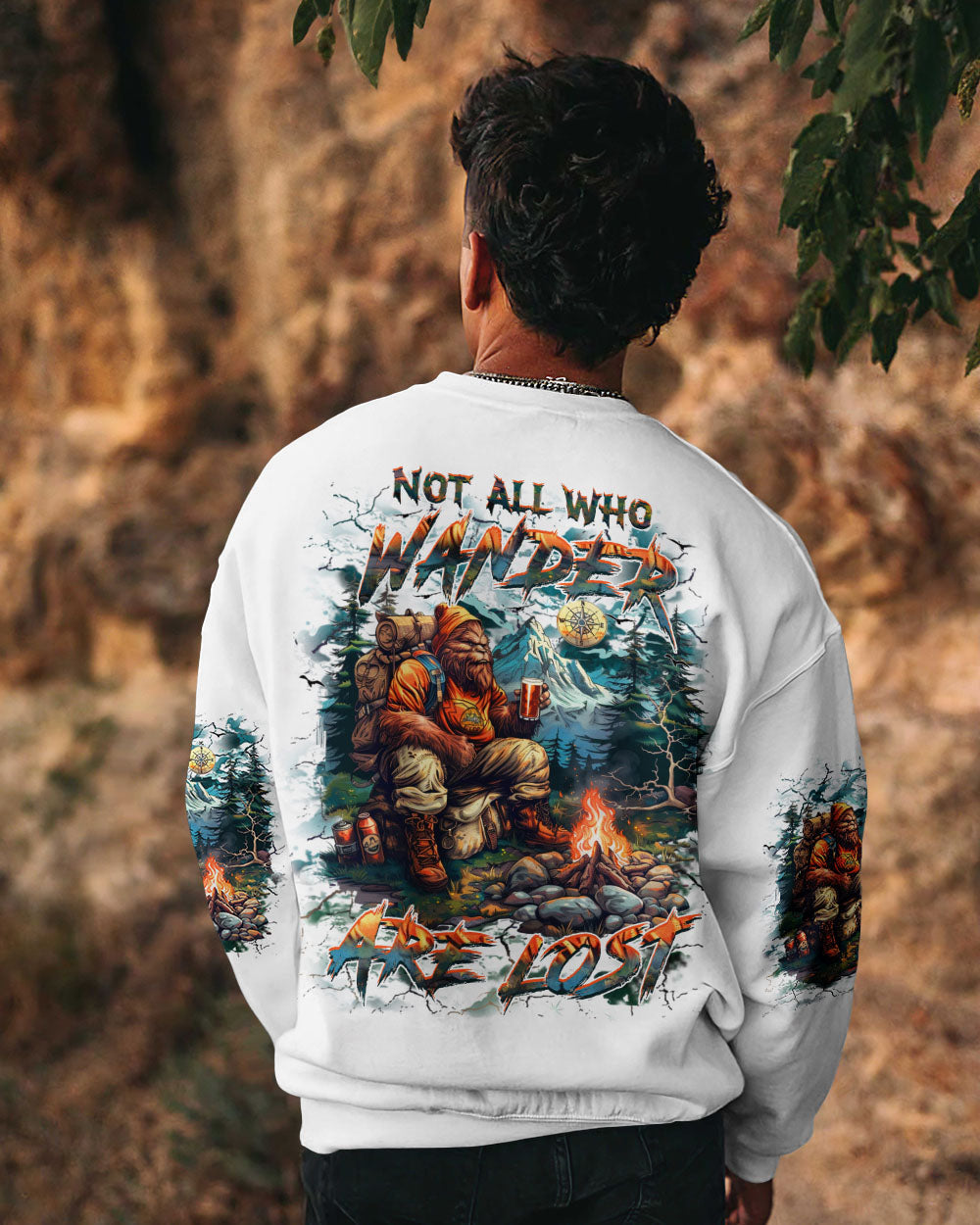 NOT ALL WHO WANDER ARE LOST ALL OVER PRINT - YHHN1612241
