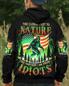 THE CLOSER I GET TO NATURE BIGFOOT  ALL OVER PRINT  - TLDU1211243
