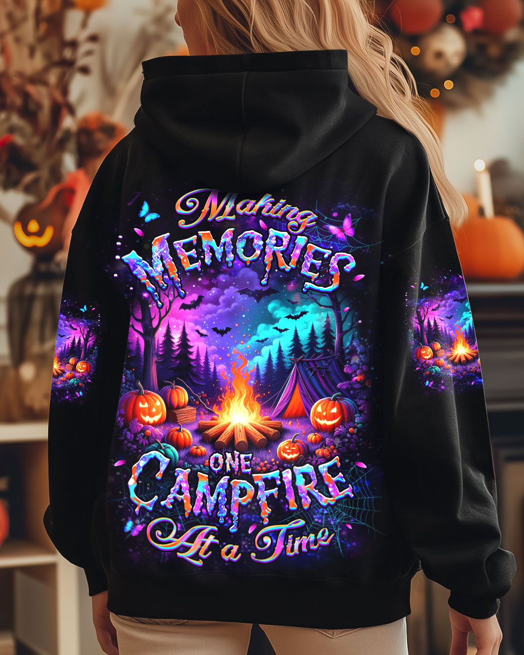 MAKING MEMORIES ONE CAMPFIRE HALLOWEEN ALL OVER PRINT - YHDU1208243