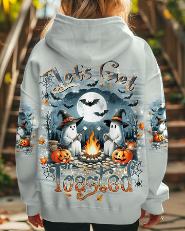 LET'S GET TOASTED BOOS HALLOWEEN ALL OVER PRINT - YHDU3008243