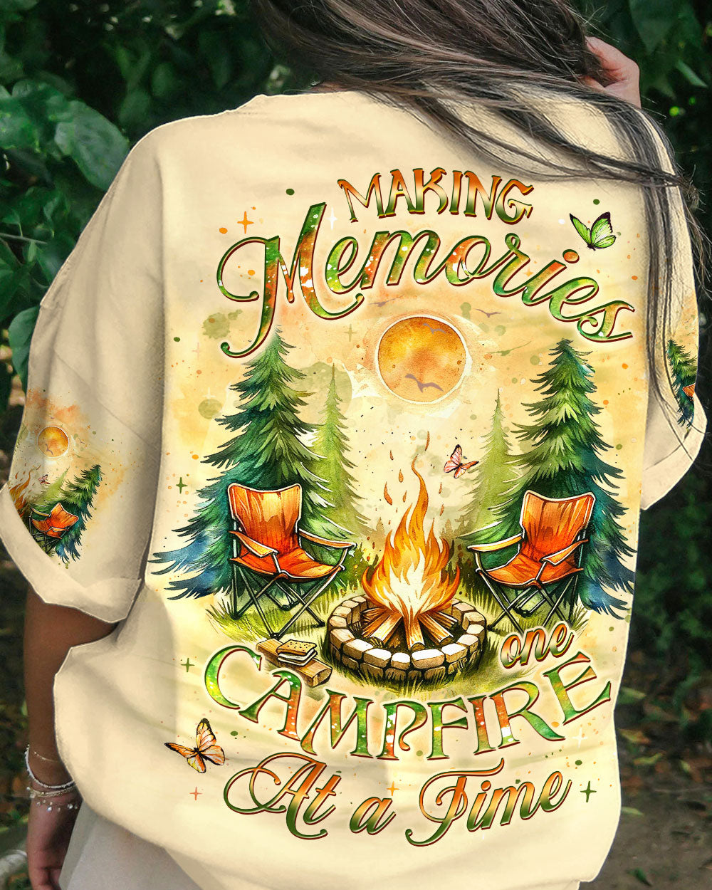 MAKING MEMORIES ONE CAMPFIRE AT A TIME ALL OVER PRINT - YHDU1106241