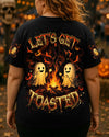 LET'S GET TOASTED BOOS HALLOWEEN ALL OVER PRINT - YHDU1107251