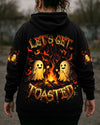 LET'S GET TOASTED BOOS HALLOWEEN ALL OVER PRINT - YHDU1107251