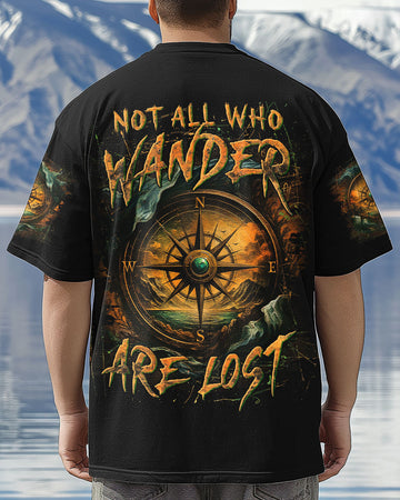 NOT ALL WHO WANDER ARE LOST COMPASS ALL OVER PRINT - YHLN0306254