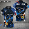 BlueJose Billiards  8 Ball & 9 Ball Death Bringer Reaper Personalized Name, Team Name Unisex Shirt (6 Colors)